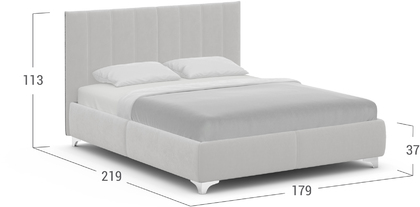 Кровать двуспальная MOON 1161
